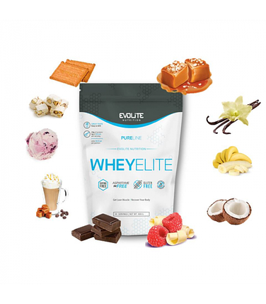 Сироватковий протеїн Evolite Nutrition WheyElite 900 г, фото 3