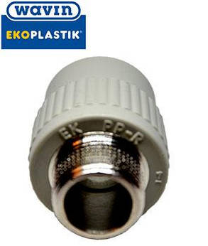 Муфта зовнішня різь 25х3/4" Ekoplastik, фото 3