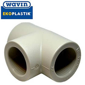 Трійник 25 Ekoplastik