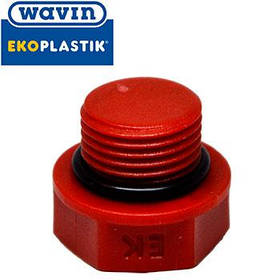Заглушка монтажна 1/2" коротка Ekoplastik