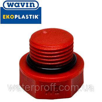Заглушка монтажна 1/2" коротка Ekoplastik
