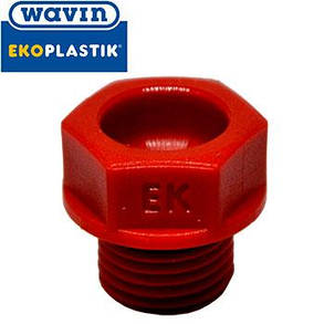 Заглушка монтажна 1/2" коротка Ekoplastik, фото 4
