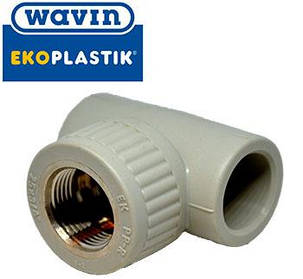 Трійник внутрішня різь 20х1/2" Ekoplastik, фото 1