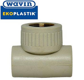 Трійник внутрішня різь 20х1/2" Ekoplastik, фото 4