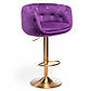 Стільчик для візажу Zefir Velor gold, фото 2