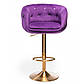 Стільчик для візажу Zefir Velor gold, фото 5