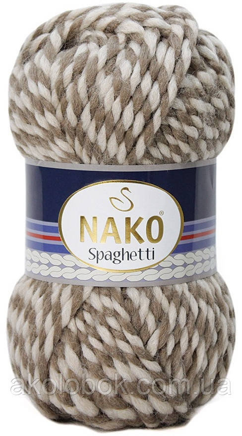 Турецька пряжа для в'язання Nako Spaghetti (Спагеті)-21366