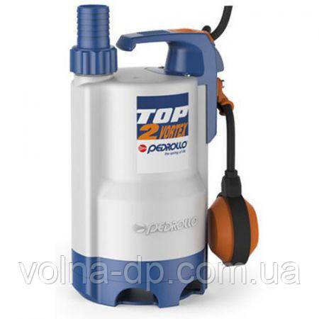 Насос дренажний Pedrollo Top2-vortex 0.37kw 5м каб, фото 1