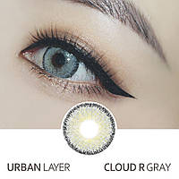 Контактные цветные линзы Urban Layer Cloud R Gray