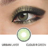 Кольорові контактні лінзи Urban Layer Cloud R Green
