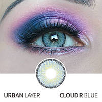 Контактные цветные линзы Urban Layer Cloud R Blue