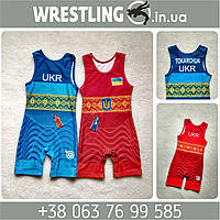 Трико сборной Украины по борьбе UWW