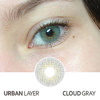 Кольорові контактні лінзи Urban Layer Cloud Gray