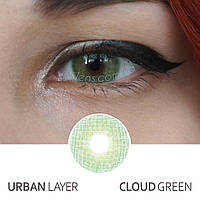 Кольорові контактні лінзи Urban Layer Cloud Green