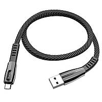 Data-кабель Hoco U70 Splendor Micro-USB 1,2м Black-Gray