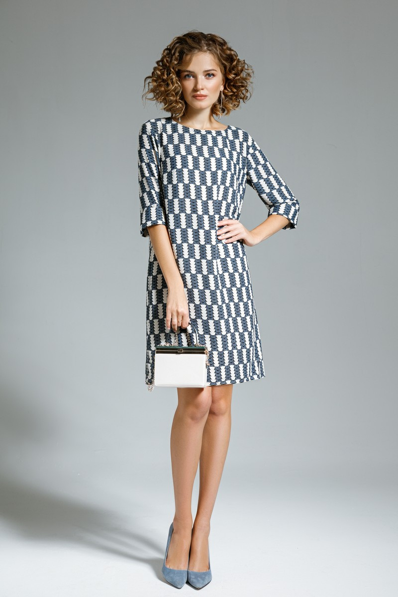 Плаття жіноче стильне ділове модель М-7302-20, фото 1