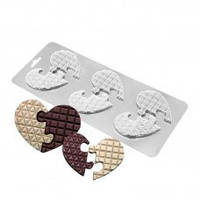 Молд для шоколаду та мастики Серце — пазл