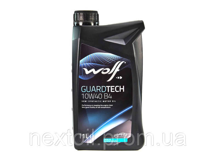Моторное масло Wolf Guardtech B4 10W-40 1 л - фото 1 - id-p1120422622
