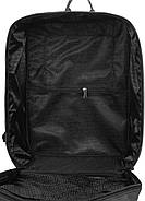 Рюкзак для ручної поклажі PoolParty Airport (чорний) - Wizz Air / МАУ, фото 4