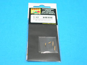 Набір з 2 стволів для німецької авіаційної 30 мм гармати MK 108. 1/48 ABER A48010, фото 3