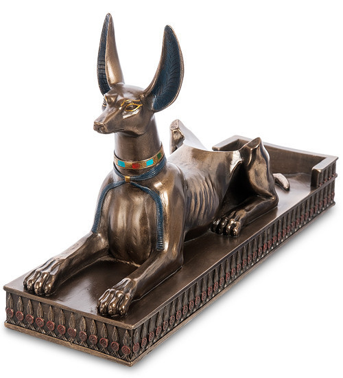 Статуетка тримач для пляшки Veronese Анубіс знавець трав 31 см 1906365 веронезі підставка під VE