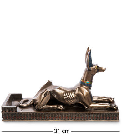 Статуетка тримач для пляшки Veronese Анубіс знавець трав 31 см 1906365 веронезі підставка під VE, фото 2