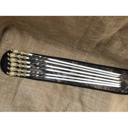 Набір шампурів Nb art Герб України Орел у чохлі 47330006 VE, фото 1