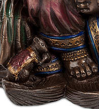 Статуетка Veronese Ганеш Бог слон мудрості та благополуччя 18 см 1902553 фігурка індуїзм ганеша мурті VE, фото 3