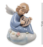 Статуэтка музыкальная Pavone Ангелочек 13 см 1103174 фарфор фарфоровая фигурка павоне ангелок