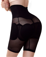 Стягувальні труси пушап для збільшення сідниць і стегон 4 пушап чорні у формі груші