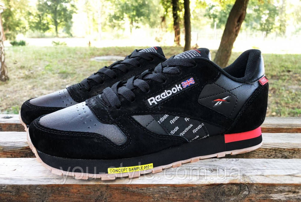 Кросівки Reebok classic black/red