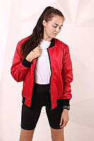 Бомбер червоний із водовідштовхувальними властивостями Quest Wear