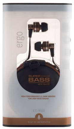 Наушники Ergo ES-900i Bronze (+microphone), фото 1
