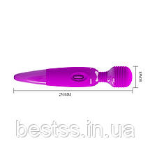 Класичний вібратор Power Wand Massager Purple Vibro, фото 3