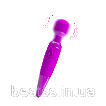 Класичний вібратор Power Wand Massager Purple Vibro, фото 4