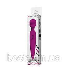 Класичний вібратор Power Wand Massager Purple Vibro, фото 5