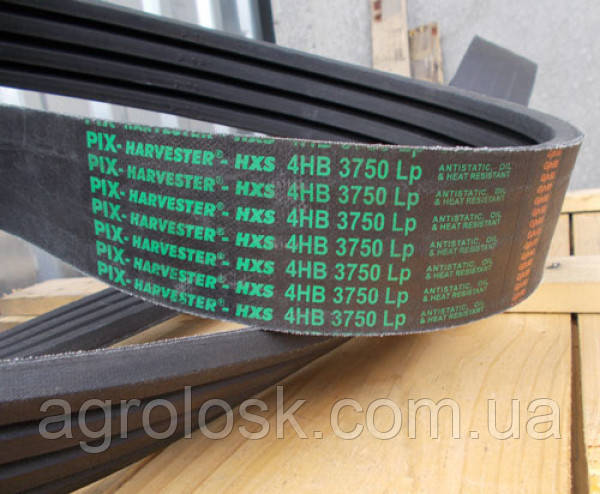 Ремінь многоручейный 4НВ-3750 PIX HARVESTER Індія