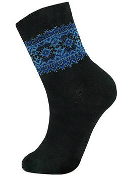 Шкарпетки дитячі демісезонні х/б Класік з вишиванкою 16 розмір