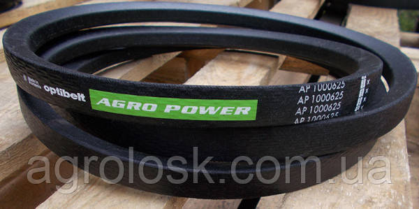 Ремінь клиновий 1000625 NEW HOLLAND Optibelt (80337415) Довжина La2570