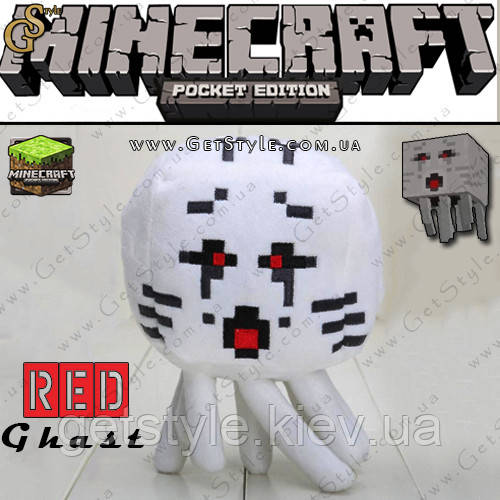 Іграшка Червоний Гаст Minecraft - "Red Ghast" - 16 х 10 см