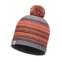 Шапка подростковая Buff Junior Knitted & Polar Hat Amity, Grey Castlerock