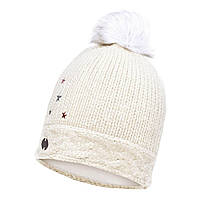 Шапка подростковая Buff Junior Knitted & Polar Hat Darsy, Starwhite