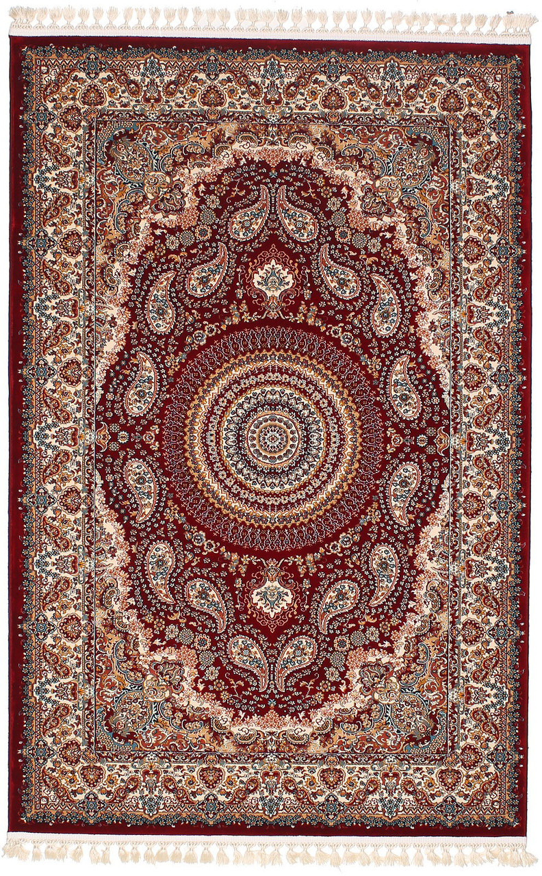 Килимок SEHRAZAT A032A 1,5 x2,3 Червоний прямокутник