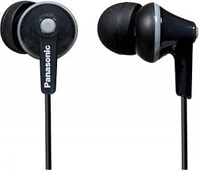 Наушники Panasonic RP-TCM125E-K (Black) (+microphone)