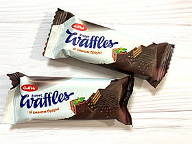 Вафельна цукерка світ вафель (sweet waffles) брауні 3 кг