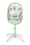 Гойдалка, шезлонг, стільчик для годування Caretero Kivi 3 в 1 Mint, фото 3