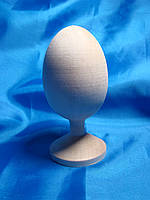 Яйце  дерев'яне на підставці  10*5  см