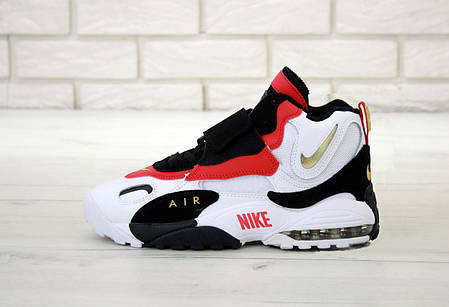 Чоловічі кросівки Nike Air Max Speed Turf White Black Red. ТОП Репліка ААА класу., фото 2