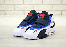 Чоловічі кросівки Nike Air Max Speed Turf. White Black Blue. ТОП Репліка ААА класу., фото 3