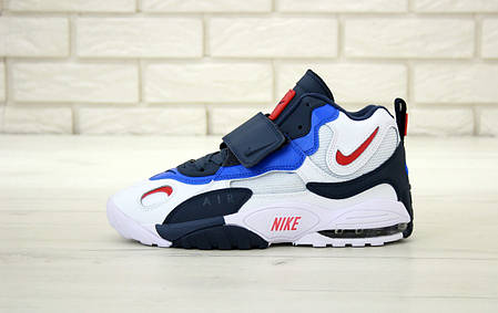 Чоловічі кросівки Nike Air Max Speed Turf. White Black Blue. ТОП Репліка ААА класу., фото 2